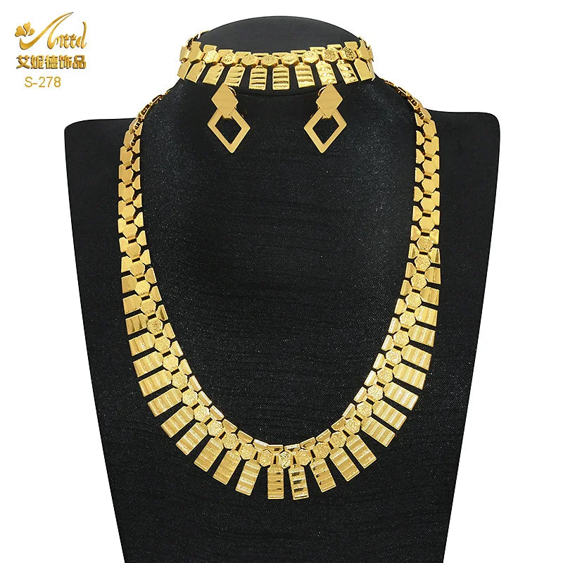 ChooseMe Premium Choker Necklace, Earrings, & Ring Jewelry Set