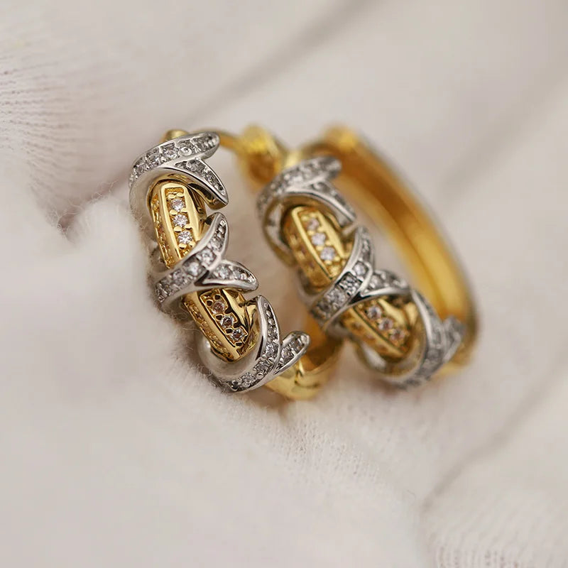 2026 Classic Delicate Crystal & Zirconia Stud Earrings