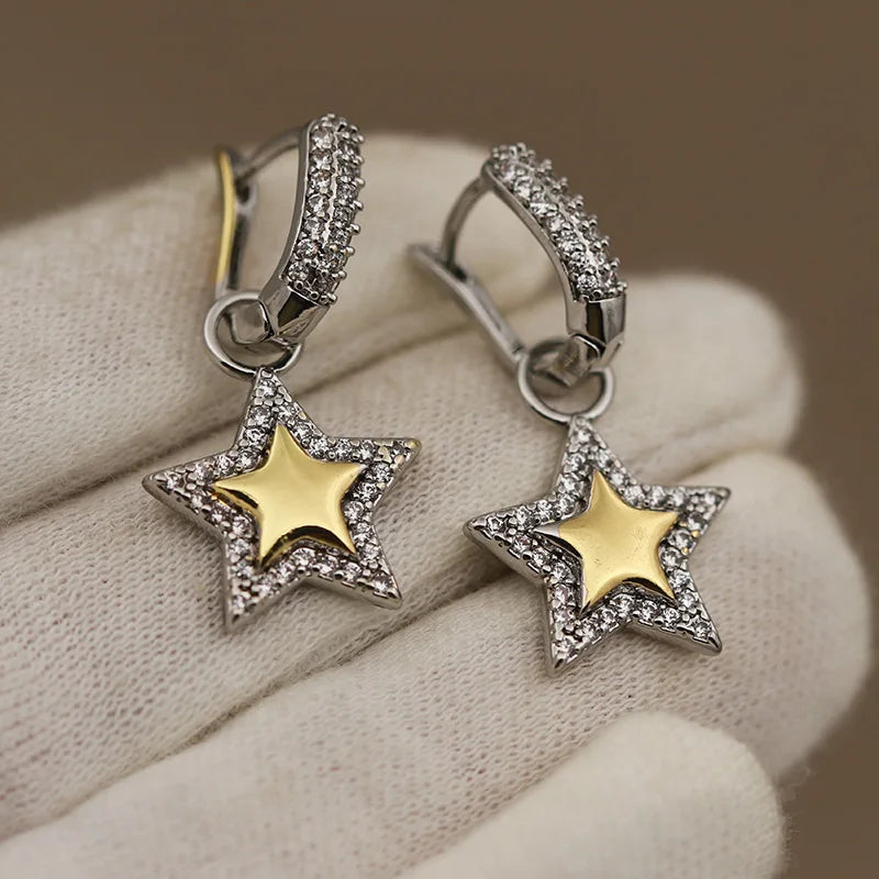 2026 Classic Delicate Crystal & Zirconia Stud Earrings
