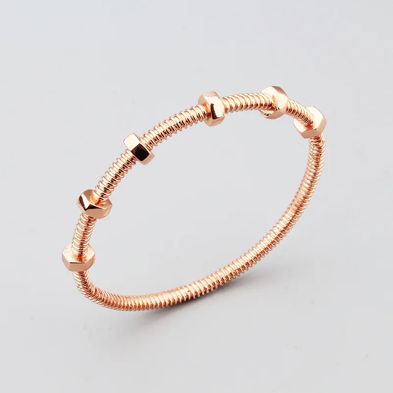 jewelry Luxury Geometry Cubic Ziron Bracelets Engagement Bridal Finger Rings Jewelry copper Classic Lady Gift