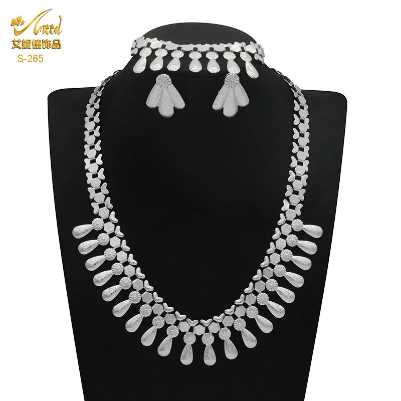ChooseMe Premium Choker Necklace, Earrings, & Ring Jewelry Set