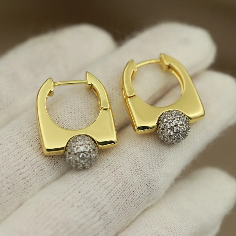 2026 Classic Delicate Crystal & Zirconia Stud Earrings