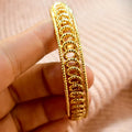 Dubai Charm 24k Gold Plated Bangles For Baby Child Arabic Bridal African Indian Bracelet Nigerian Wedding Hand Jewelry