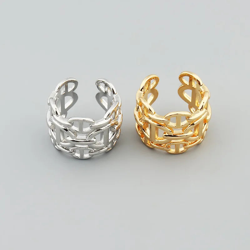Bague de luxe en cuivre pour femme, ras du cou en cristal, bague spectaculaire, bijoux de mode pour femme, bijoux de mariage pour femme