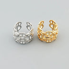 Bague de luxe en cuivre pour femme, ras du cou en cristal, bague spectaculaire, bijoux de mode pour femme, bijoux de mariage pour femme