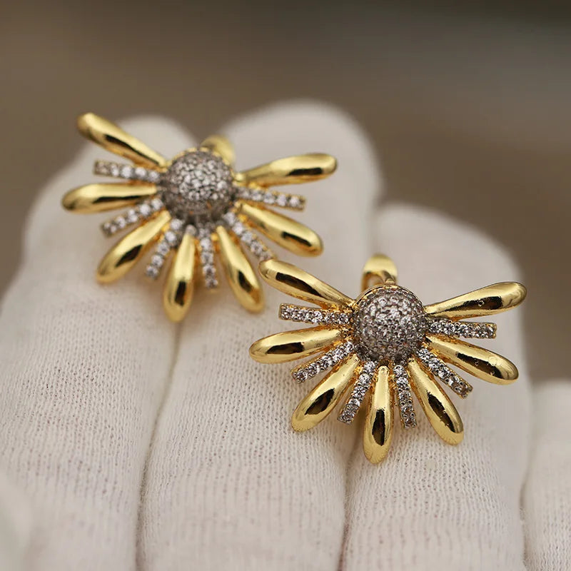 2026 Classic Delicate Crystal & Zirconia Stud Earrings