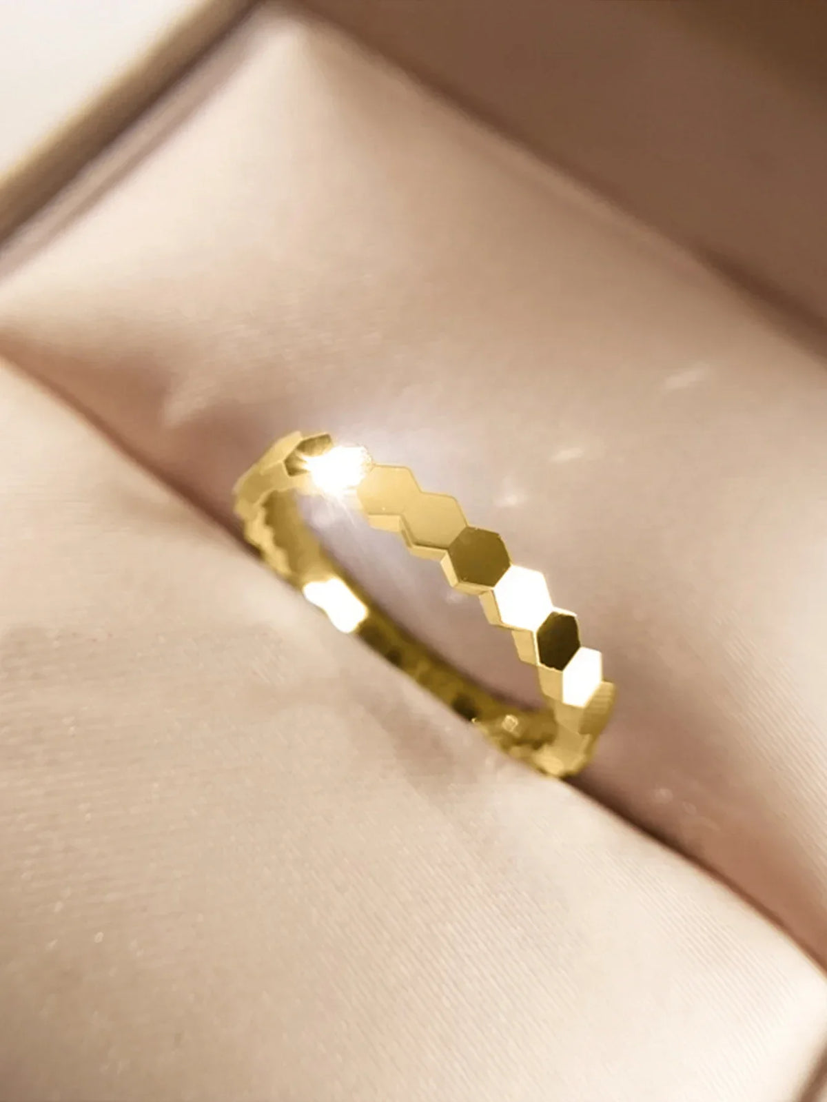 925 Sterling Silver Vintage Geometric Zircon Fine Jewelry Ring
