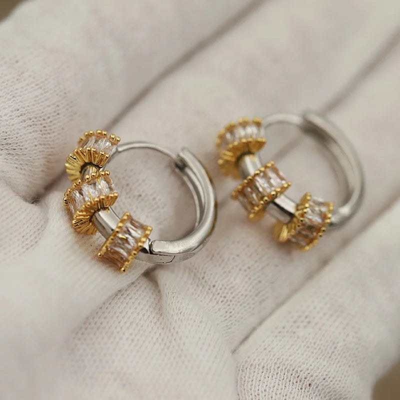 2026 Classic Delicate Crystal & Zirconia Stud Earrings