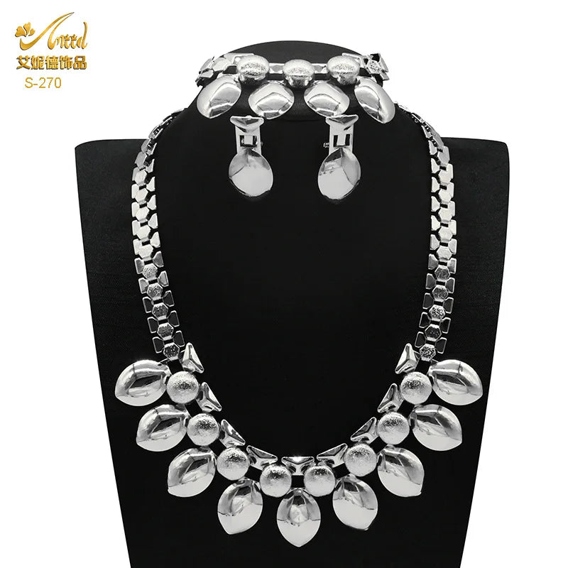 ChooseMe Premium Choker Necklace, Earrings, & Ring Jewelry Set