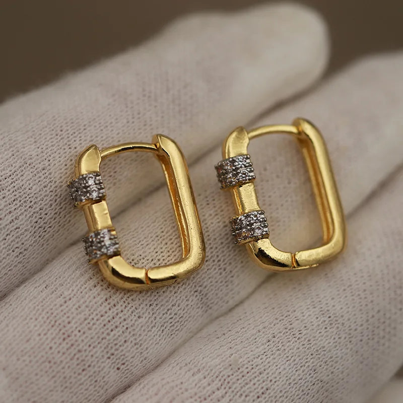 2026 Classic Delicate Crystal & Zirconia Stud Earrings