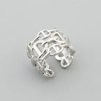 Bague de luxe en cuivre pour femme, ras du cou en cristal, bague spectaculaire, bijoux de mode pour femme, bijoux de mariage pour femme
