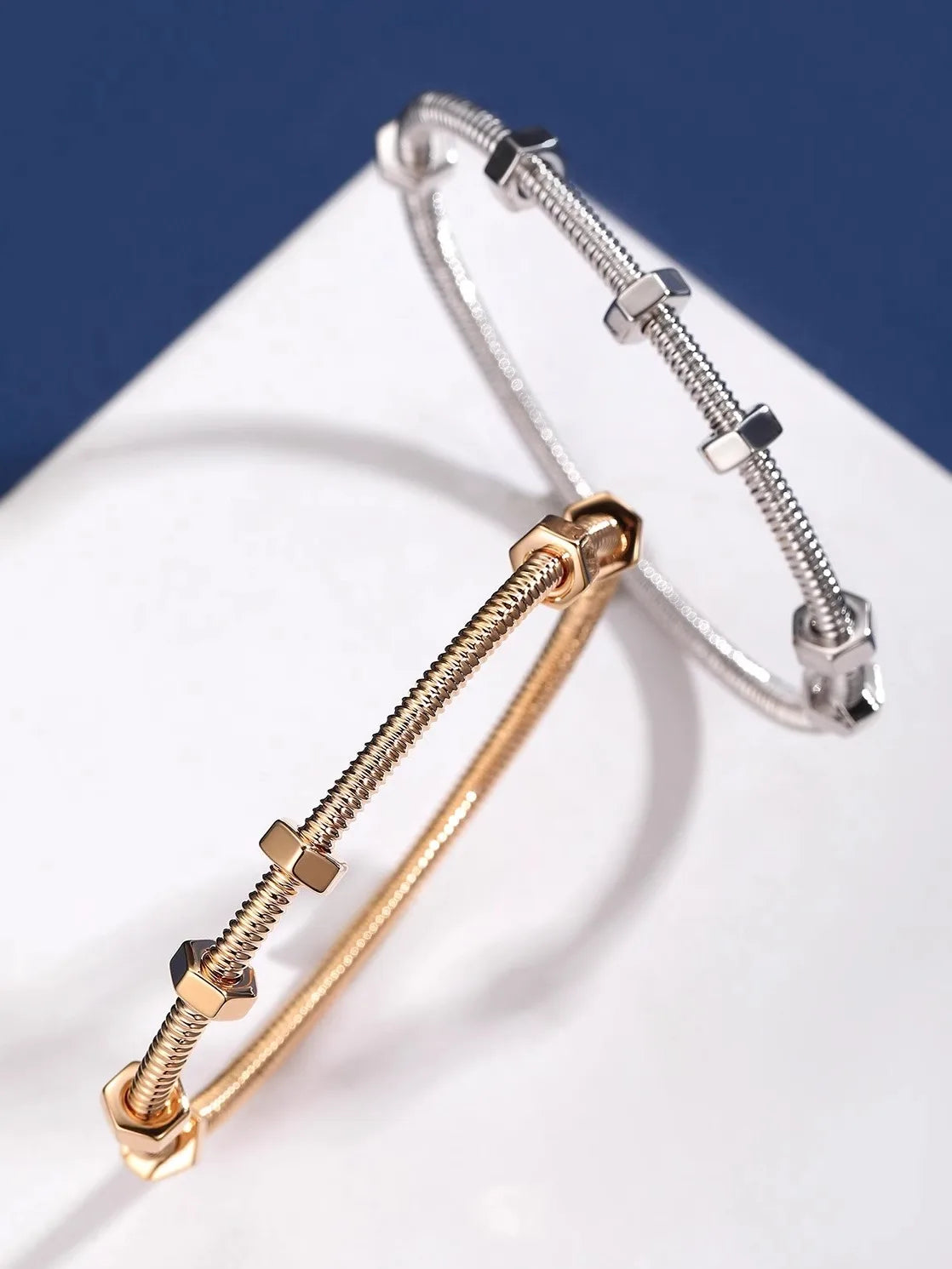 Fashionable Classic Gold Plated Nut Bracelet Versatile Luxury Ins Small Audience All Match Jewelry Alloy Electroplated