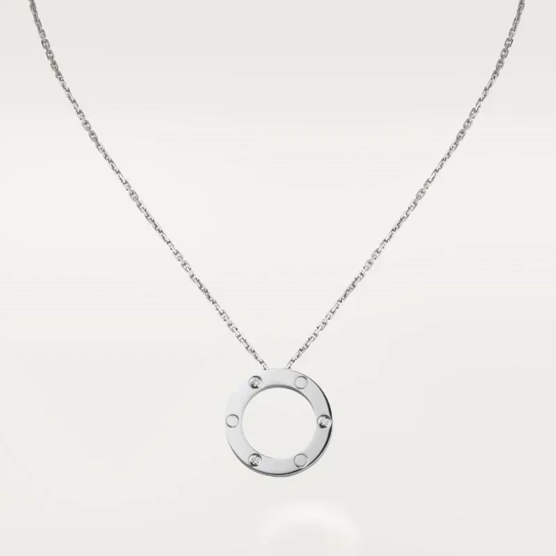 PR 2024 New Hot Glamorous 925 Silver CART Necklace: Affordable Luxury for Every Budget