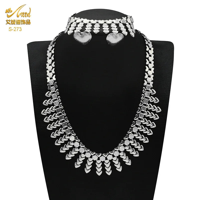 ChooseMe Premium Choker Necklace, Earrings, & Ring Jewelry Set
