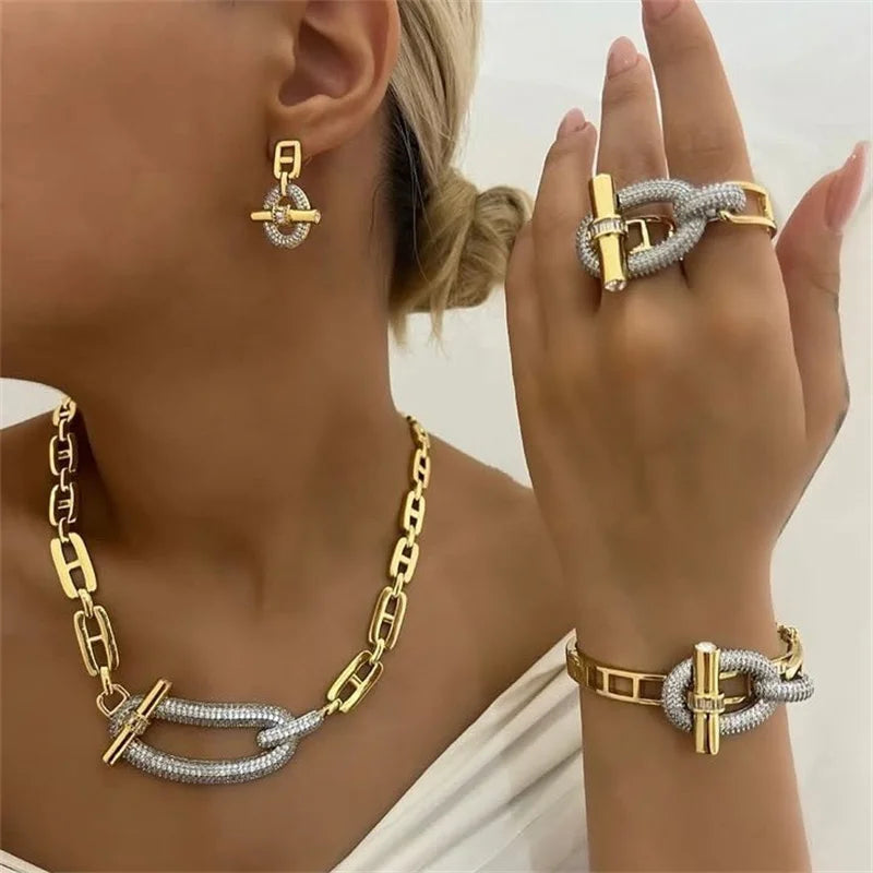ChooseMe OT Buckle Party Jewelry Set