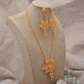 ChooseMe Gold-Color Trendy African Arabian Charm Wedding Jewelry Set