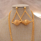 ChooseMe Ethiopian Gold-Color African & Arabian Charm Jewelry Set