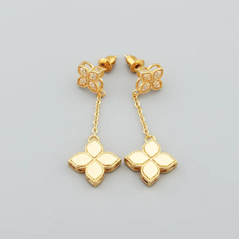 Collier ras du cou simple en cuivre luxueux pour femme avec pendentif en cristal, bijoux de mode pour femme
