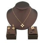 Lovely Copper Zircon Necklace Women Crystal Pendant Choker Statement Necklace Lady Fashion Jewelry
