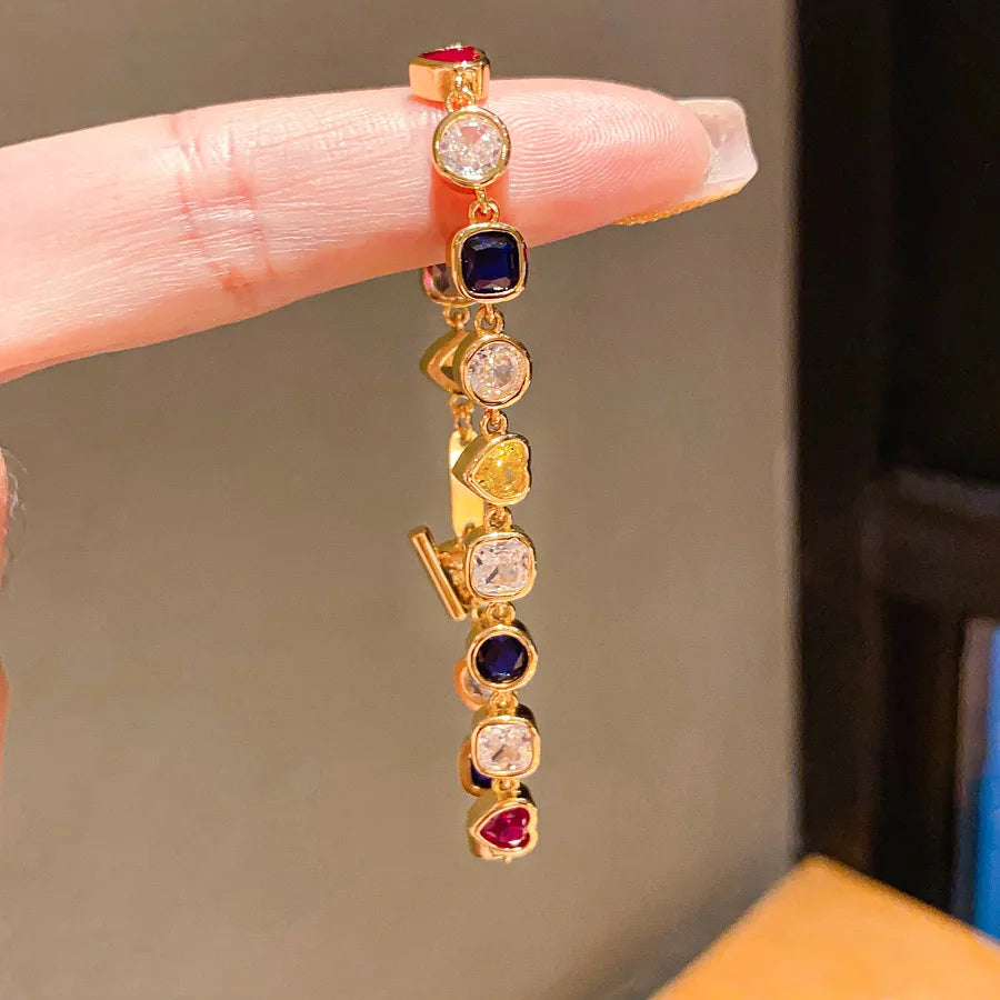 ChooseMe Sweet & Minimalist Square Zircon Bracelet