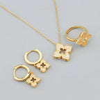 Lovely Copper Zircon Necklace Women Crystal Pendant Choker Statement Necklace Lady Fashion Jewelry