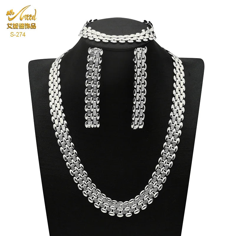 ChooseMe Premium Choker Necklace, Earrings, & Ring Jewelry Set