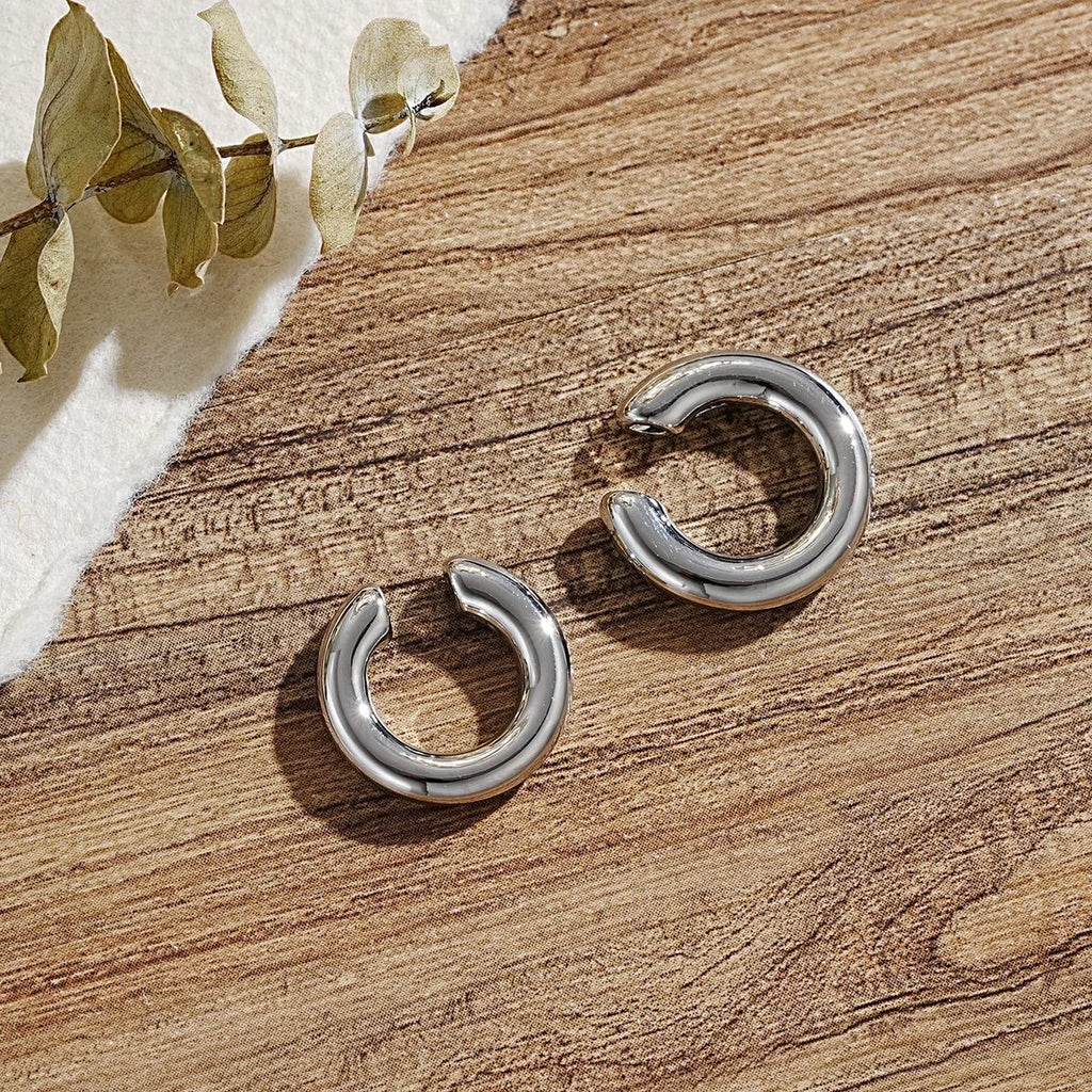 Smooth C-Shape Cartilage Ear Cuff