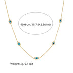 DIEYURO 316L Stainless Steel Tree of Life Turquoise Golden Necklace Earrings For Womens 2024 New Party Gift Fashion Jewelry Set