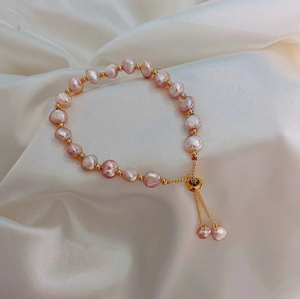 ChooseMe Handmade Sparkling Zircon Flower Alloy Bracelet