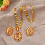 ChooseMe Ethiopian Gold-Color African & Arabian Charm Jewelry Set