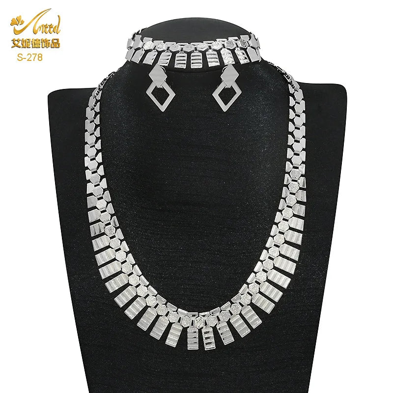 ChooseMe Premium Choker Necklace, Earrings, & Ring Jewelry Set
