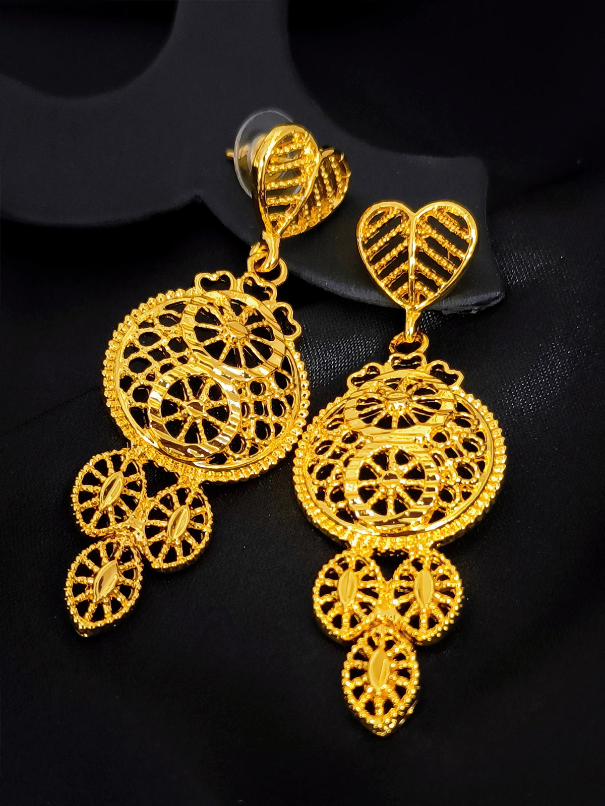 ANIID Brazilian 24K Gold Color Jewelry Sets Wedding Dubai Necklace Earrings For Women Nigerian Indian Bridal Set Party Gifts