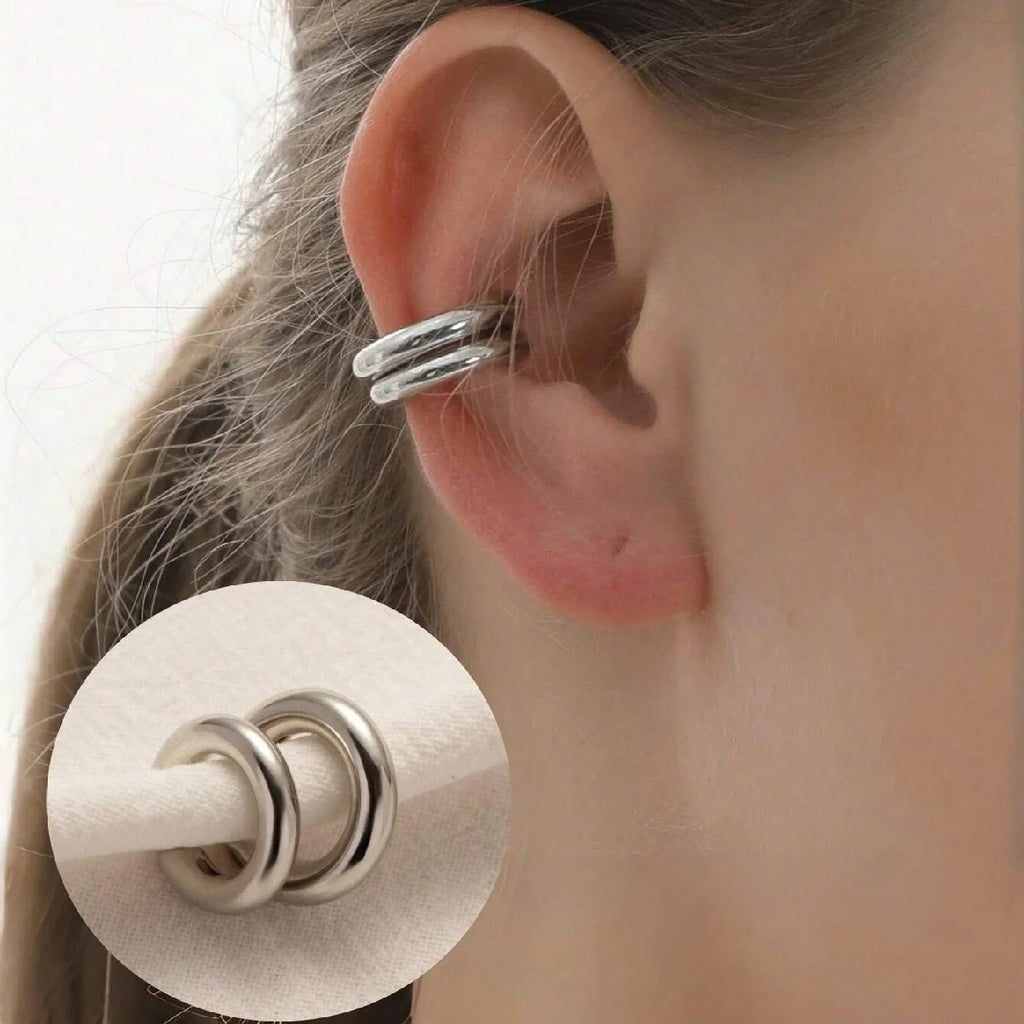 Smooth C-Shape Cartilage Ear Cuff