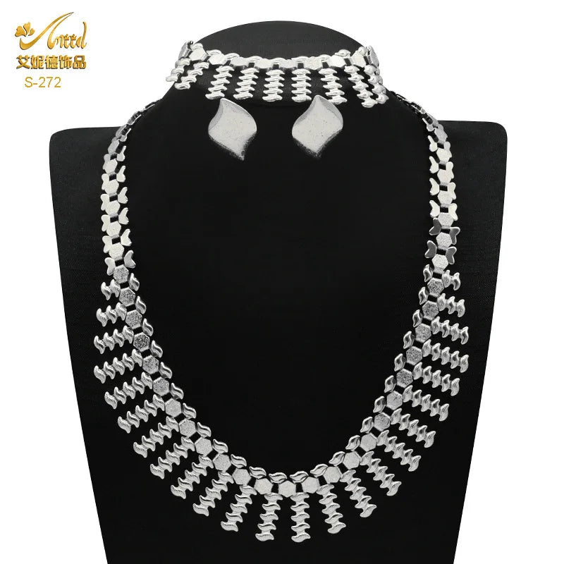 ChooseMe Premium Choker Necklace, Earrings, & Ring Jewelry Set