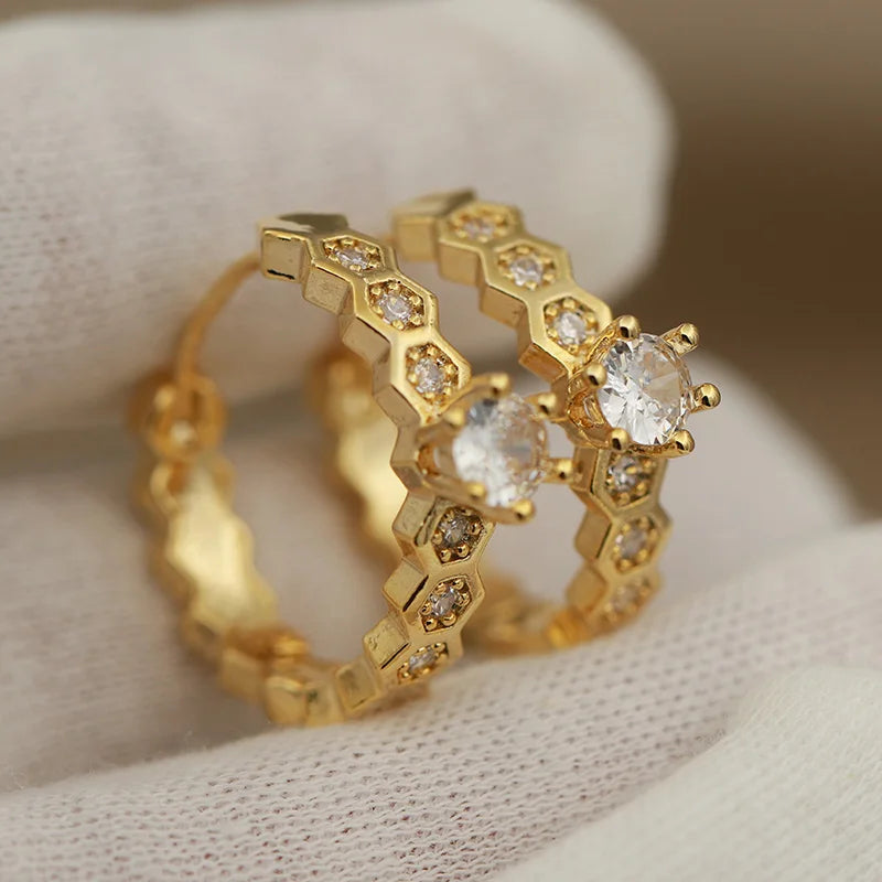 2026 Classic Delicate Crystal & Zirconia Stud Earrings