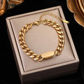 EILIECK 316L Stainless Steel Hollow Heart Necklace Bracelet Set Minimalist Metal Texture Women Water Resistant Jewelry Lady Gift