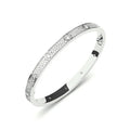Ensemble de bracelets de luxe en cuivre avec zircon pour femme, pendentif en cristal, bague tendance pour dame