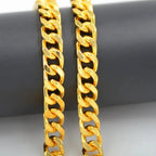 Classic High Quality Smooth Lock Chunky Chain Necklace