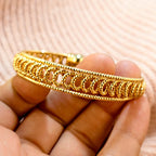 Dubai Charm 24k Gold Plated Bangles For Baby Child Arabic Bridal African Indian Bracelet Nigerian Wedding Hand Jewelry
