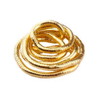 Collier Serpent Torsadé Flexible en Fer 5mm 90cm Bijoux Pliables 12 Couleurs Disponibles