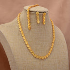 ChooseMe Gold-Color Trendy African Arabian Charm Wedding Jewelry Set