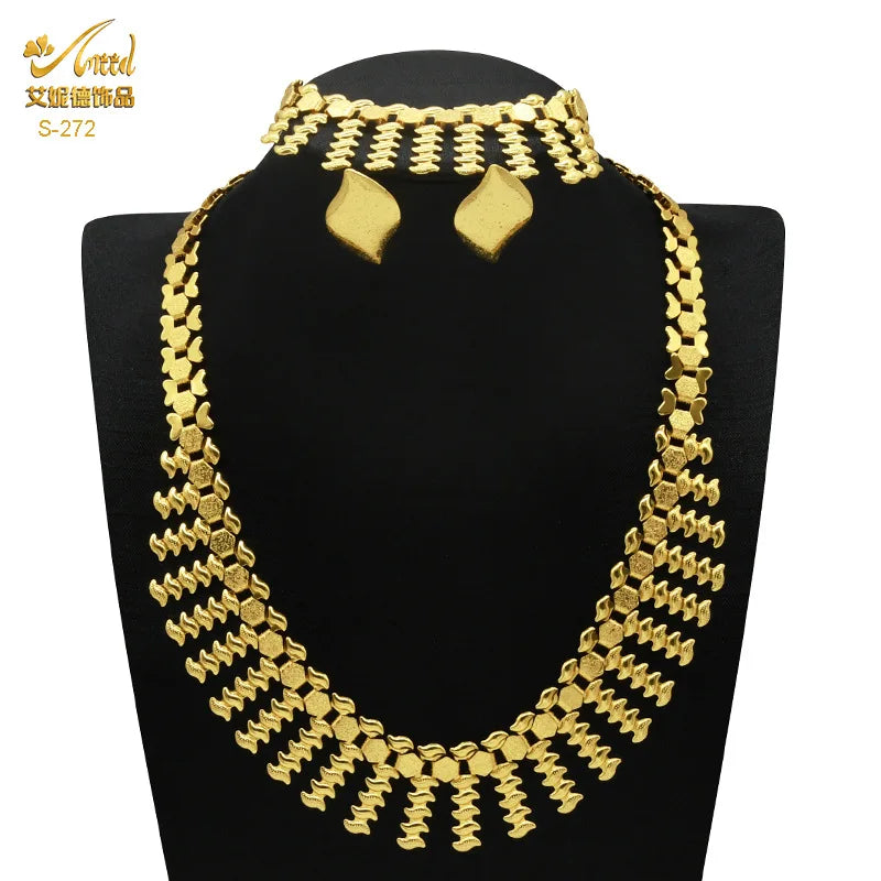 ChooseMe Premium Choker Necklace, Earrings, & Ring Jewelry Set