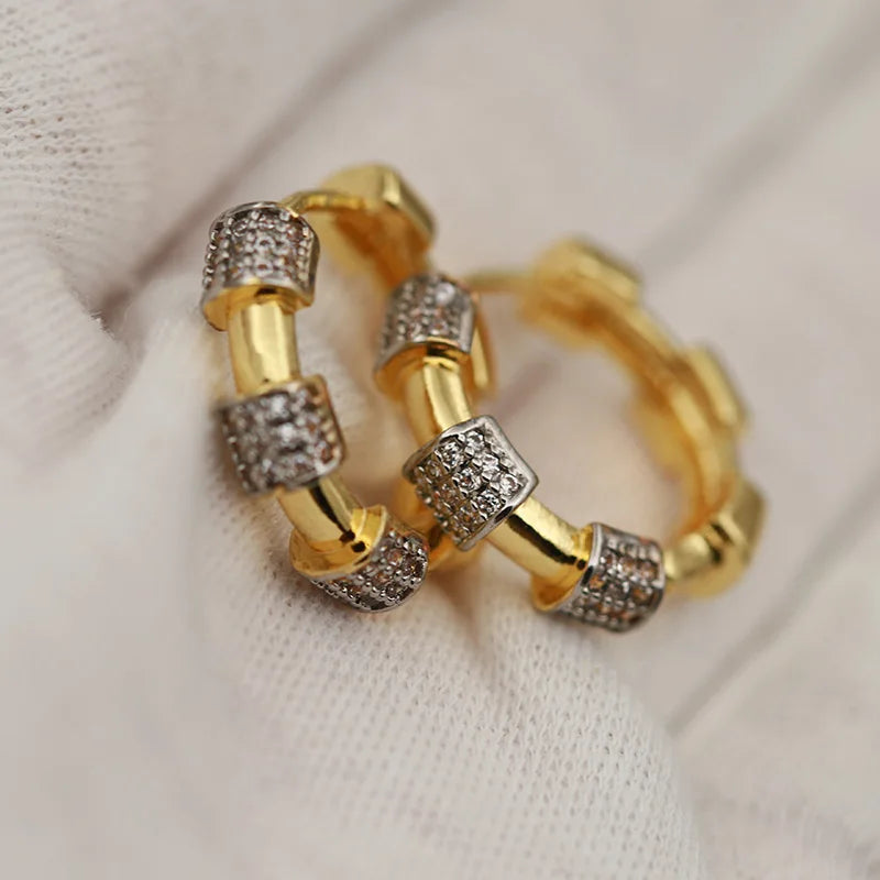 2026 Classic Delicate Crystal & Zirconia Stud Earrings