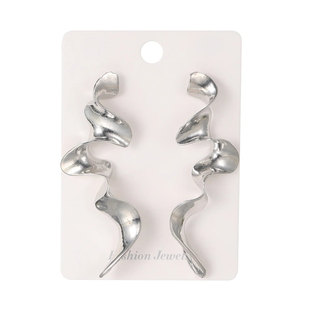 Vintage Chunky Twisted Irregular Drop Earrings