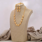 ChooseMe Ethiopian Gold-Color African & Arabian Charm Jewelry Set