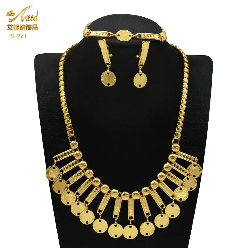 ChooseMe Premium Choker Necklace, Earrings, & Ring Jewelry Set
