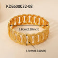 KDE Dubai Luxury Gold Arab Wedding Bracelet