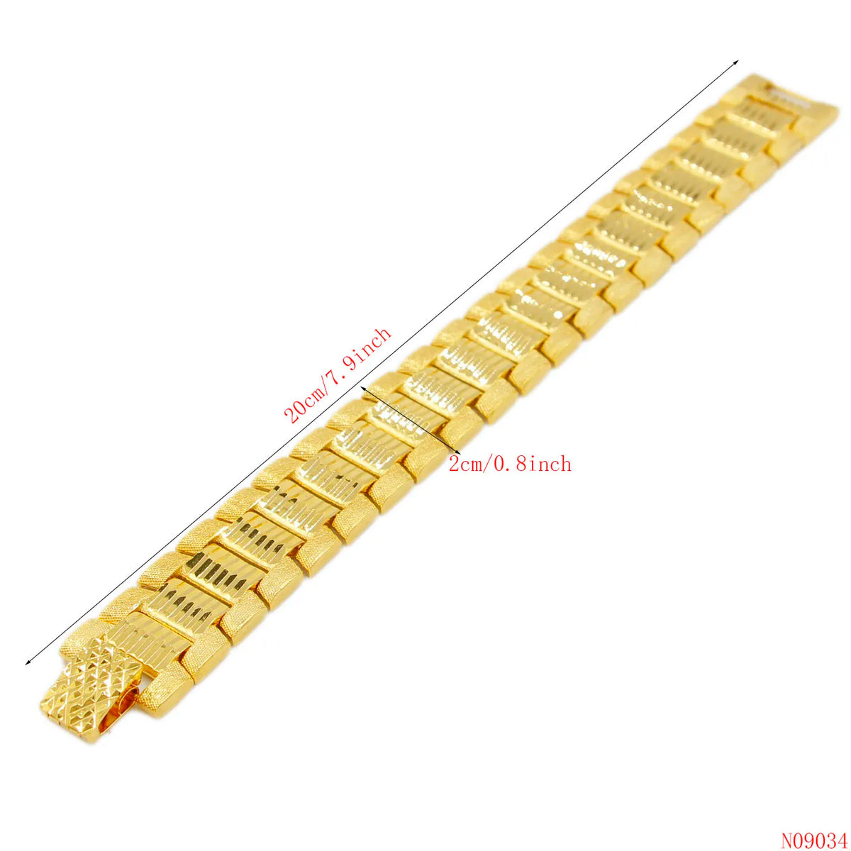 Adixyn(4 desigh)Luxury Gold Color Dubai Chain Link Bracelets For Women Men African Ethiopian Bangles Wedding Jewelry Party Gifts
