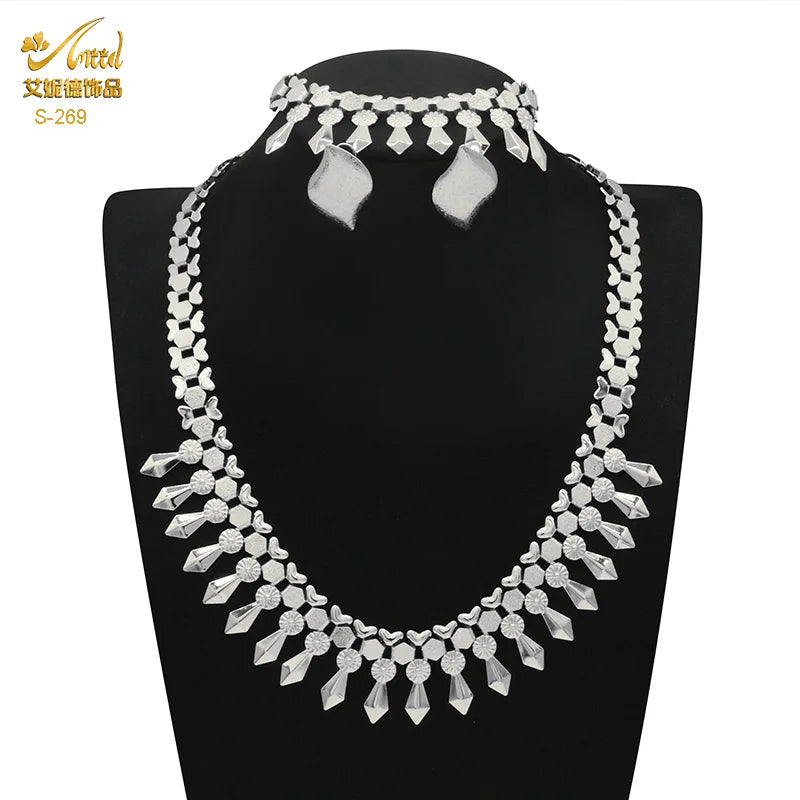 ChooseMe Premium Choker Necklace, Earrings, & Ring Jewelry Set