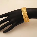 KDE Dubai Luxury Gold Arab Wedding Bracelet
